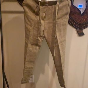 Massino dutti  size 4 tan colored pants